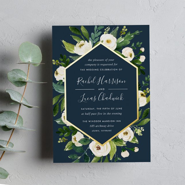 Alabaster | White Floral Frame Wedding (Creator Uploaded)