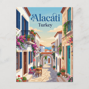 Alacati Turkey Postcard