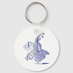 Aladdin and His Electric Lamp Key Ring