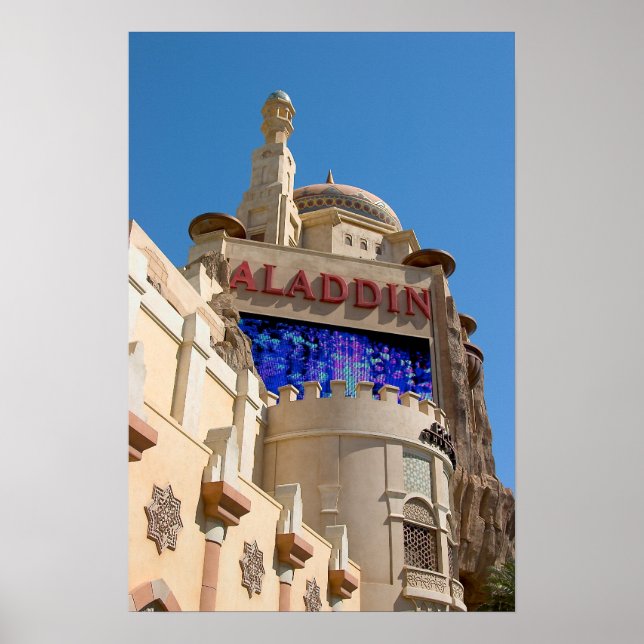 Aladdin Casino Las Vegas Poster (Front)