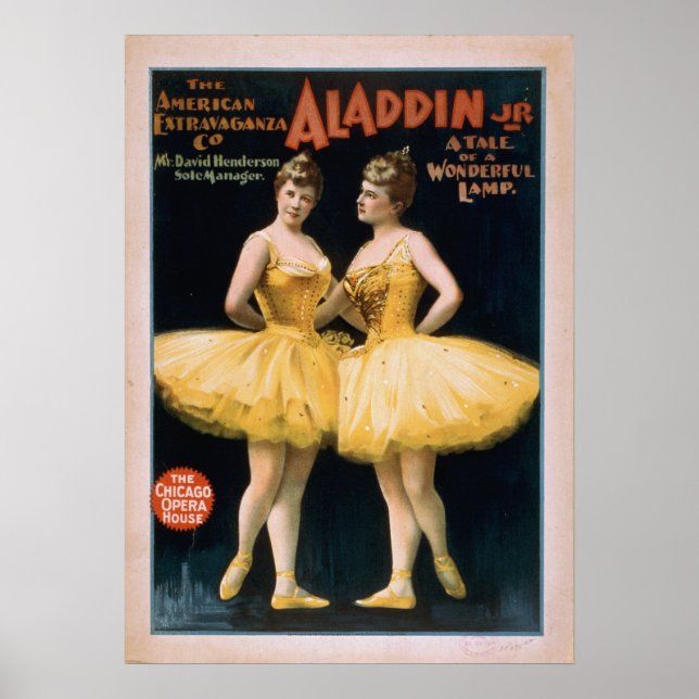Aladdin Jr. a tale of a wonderful lamp Poster (Front)