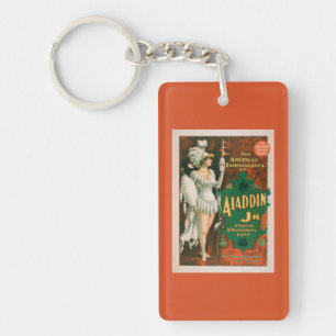 Aladdin Jr. Tale of a Wonderful Lamp Theatre 2 Key Ring