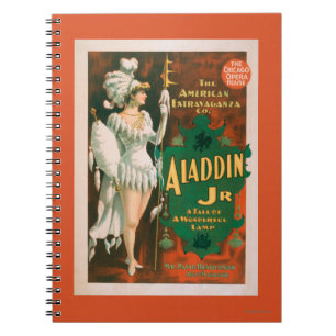 Aladdin Jr. Tale of a Wonderful Lamp Theatre 2 Notebook