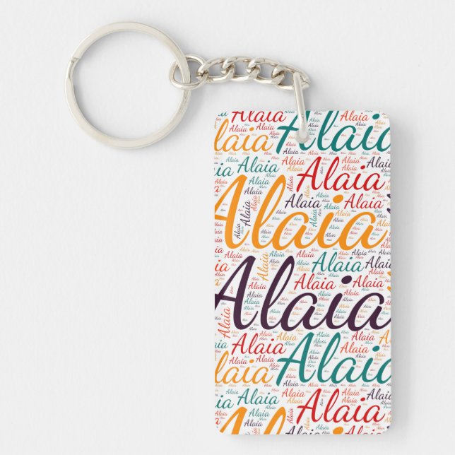 Alaia Key Ring (Front)