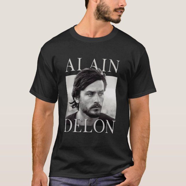 alain delon french actor  T-Shirt (Front)