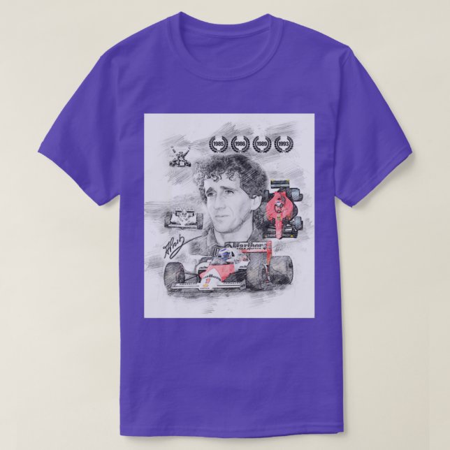 Alain Prost  T-Shirt (Design Front)