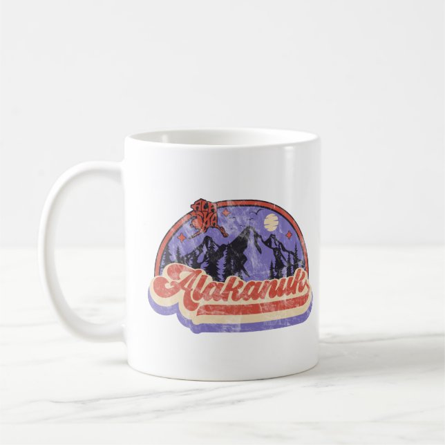 Alakanuk, Alaska Coffee Mug (Left)