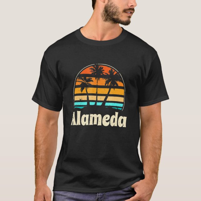 Alameda California Beach Ca Beach Bum Alamedan Sum T-Shirt (Front)