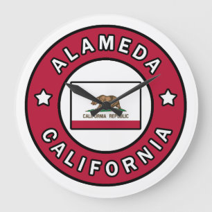 Alameda California Large Clock