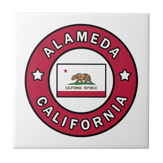 Alameda California Tile (Front)