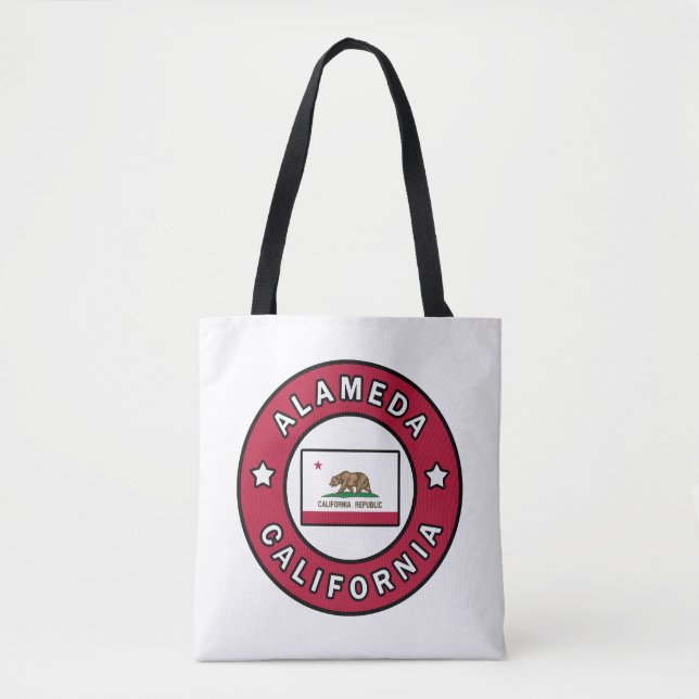 Alameda California Tote Bag (Front)