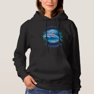Alameda California Vacation Souvenir Dolphin Hoodie