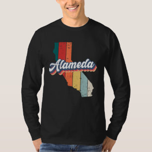 Alameda City Retro Vintage Hometown California T-Shirt