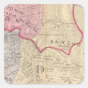 Alameda Co 3 Square Sticker