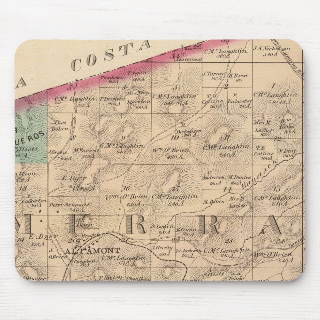 Alameda Co 8 Mouse Mat (Front)