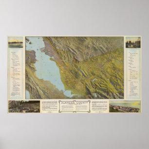 Alameda County, California Poster