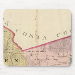 Alameda County map Mouse Mat