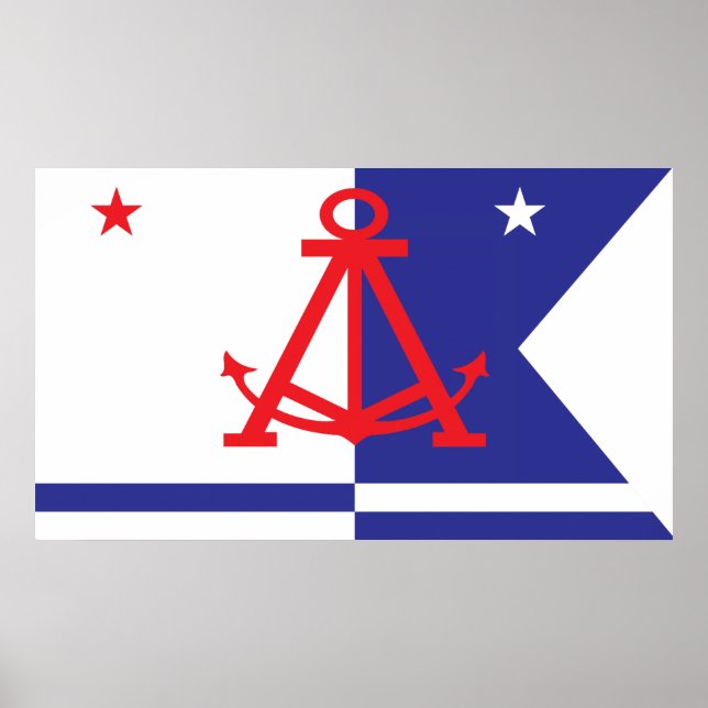Alameda flag poster (Front)
