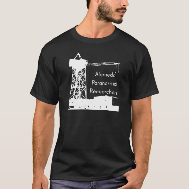 Alameda Paranormal Swag! T-Shirt (Front)