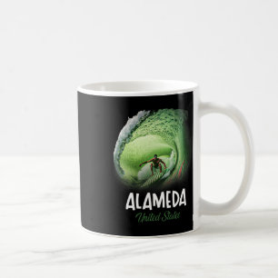 Alameda United States Surfing Surfboard Coffee Mug