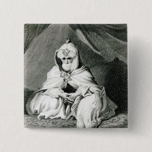 Alameen Ben Mohammed 15 Cm Square Badge