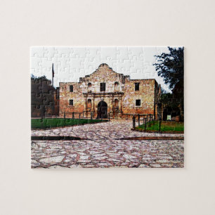 Alamo 8" x 10" Puzzle with Gift Box, 110 Pieces