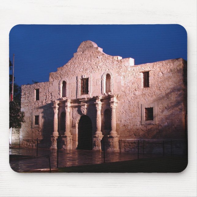 Alamo at Night Mouse Mat (Front)
