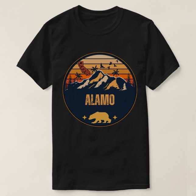 Alamo, California T-Shirt (Design Front)