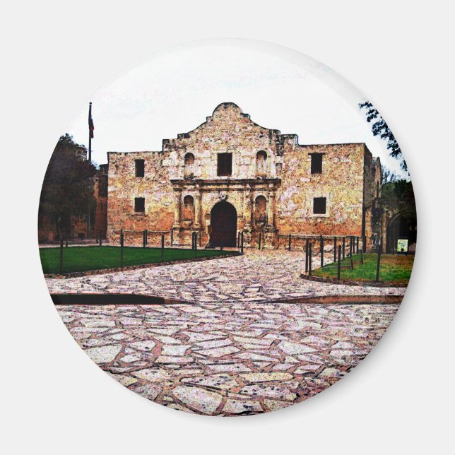 Alamo Circle Magnet (Front)