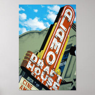Alamo Draught House Austin Texas Poster