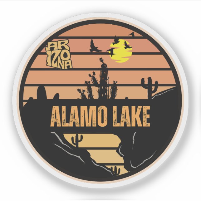 Alamo Lake, Arizona (Front)