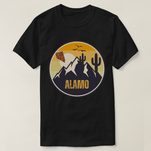 Alamo, Nevada T-Shirt (Design Front)