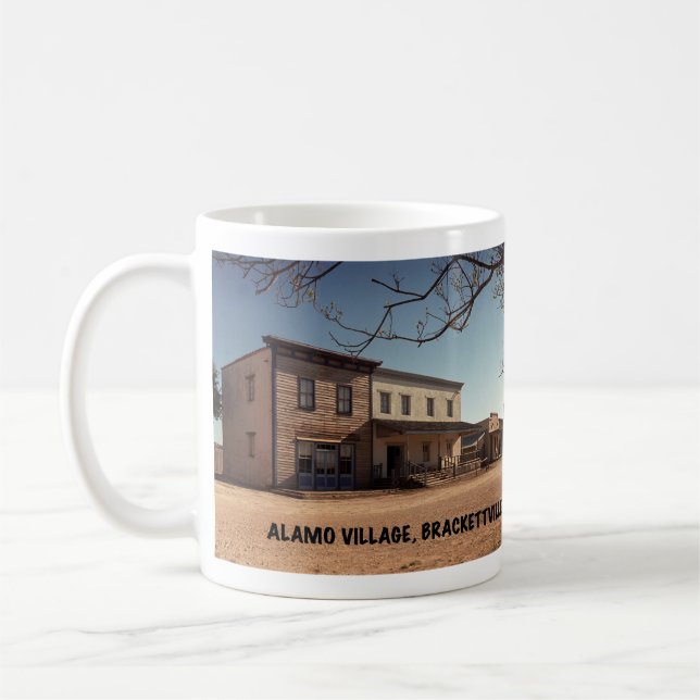 Alamo Village Movie Location Coffee Mug (Left)