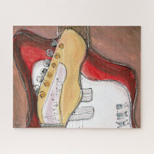 Alamo Vista Guitar 2 Jigsaw Puzzle