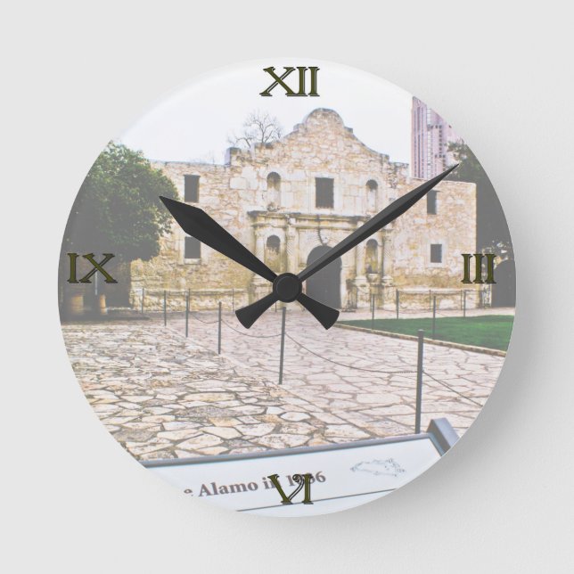 Alamo Wall Clock (Front)