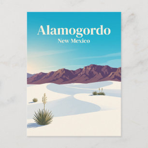 Alamogordo, New Mexico Postcard