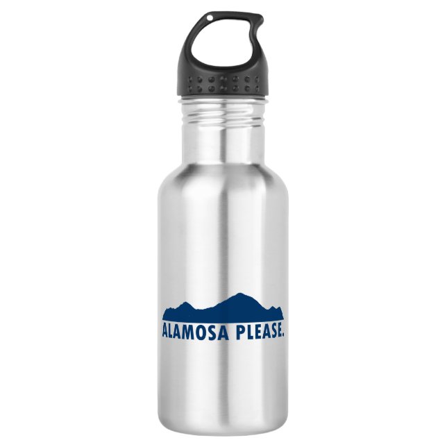 Alamosa Colorado Please 532 Ml Water Bottle (Front)