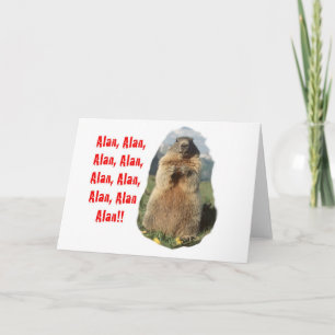 Alan Alan Alan Card