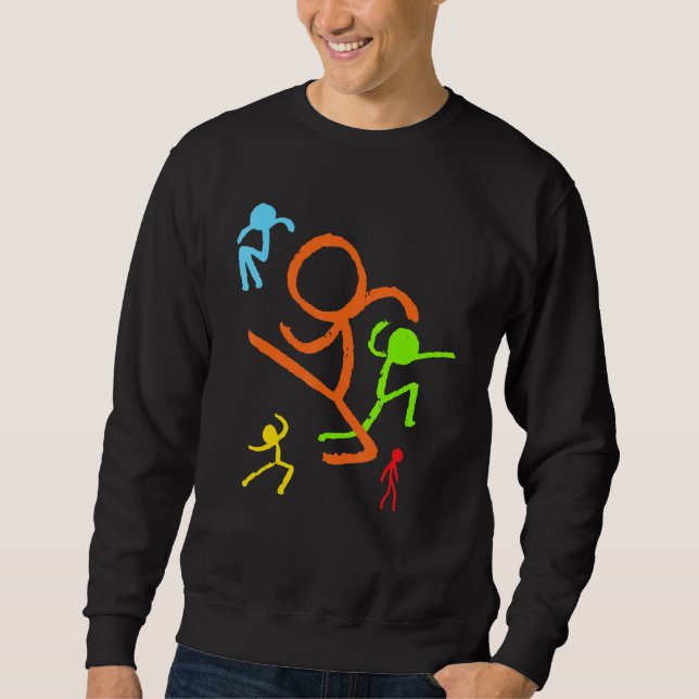 Alan Design Art Becker Playing Gaming Essential Ga Sweatshirt (Front)