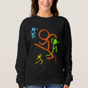 Alan Design Art Becker Playing Gaming Essential Ga Sweatshirt