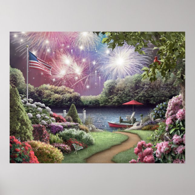 Alan Giana "A Peaceful Celebration" Poster (Front)
