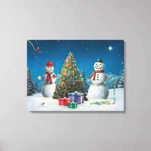 Alan Giana "All is Bright" Canvas Print