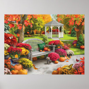 Alan Giana "Autumn Oasis 2" Poster
