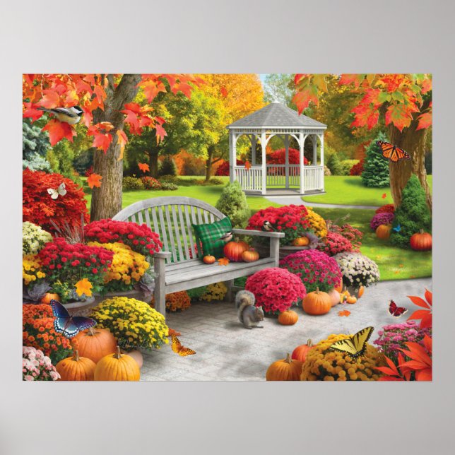 Alan Giana "Autumn Oasis 2" Poster (Front)