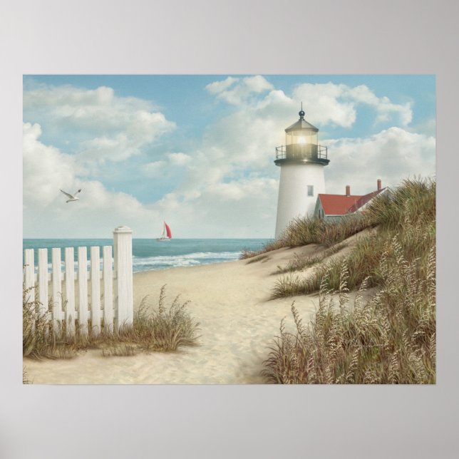 Alan Giana "By the Peaceful Shore" Poster (Front)