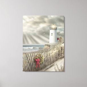 Alan Giana "Christmas Shore" Canvas Print