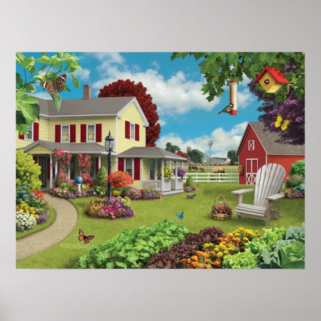 Alan Giana "Country Home" Poster (Front)