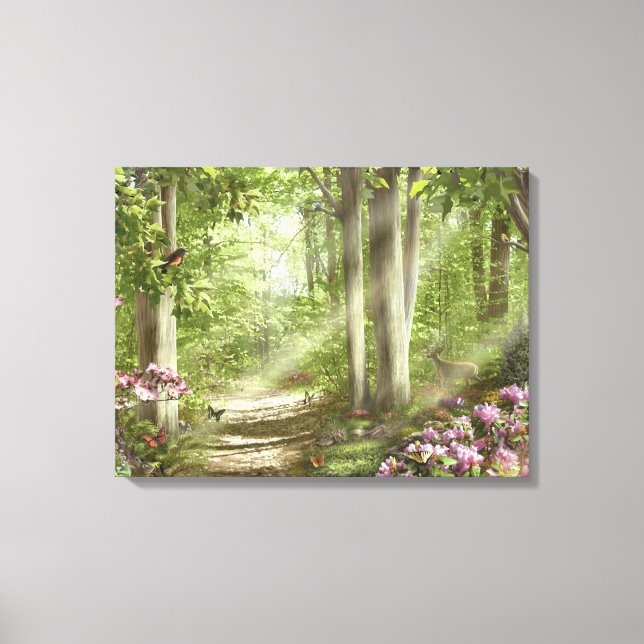 Alan Giana "Forest of Life" Canvas Print (Front)