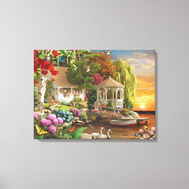Alan Giana "Heaven on Earth" Canvas Print (Front)