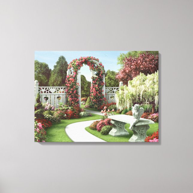 Alan Giana "Love Each Day" Canvas Print (Front)